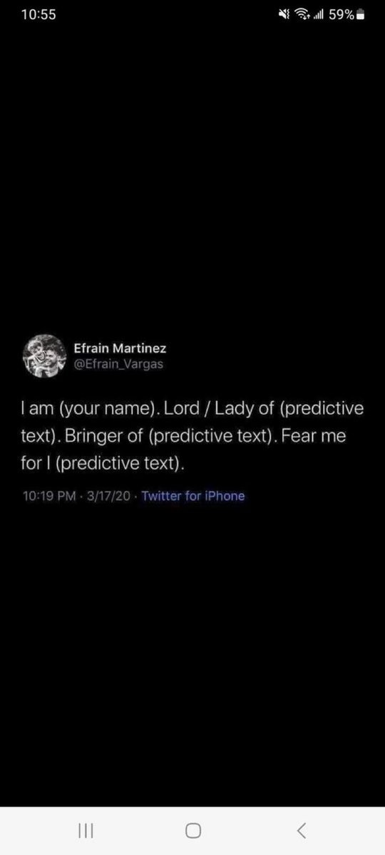 I am Erika, lady of your name. Bringer of a woman, fear me for I will be a good woman. Really? Sigh. Can I blame Spinecrusher?