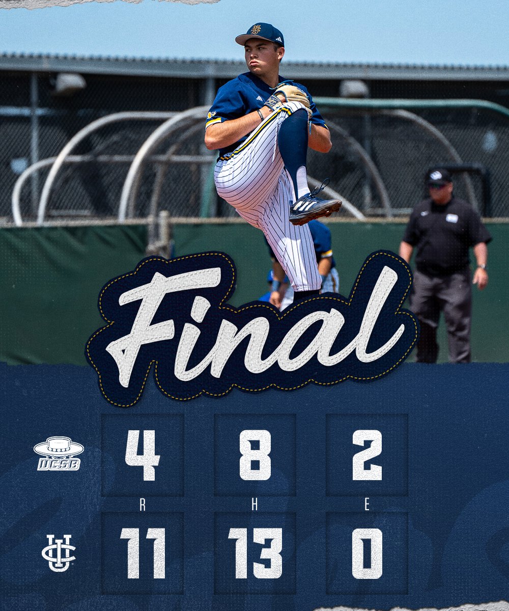 ‘Eaters take the series 👏

Brandon Luu put on a career performance in a crucial series win, Oyama goes 3 for 4 with a bomb, and the ‘Eaters improve to 10-2 in The Big West!

#RipEm | #EatersGottaEat