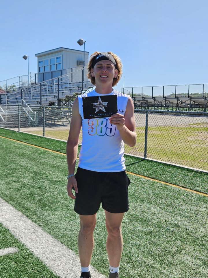 Had a good time at the @6starfootballOK camp! Thank you for the invite to the Finals All America Showcase!! @RecruitMustang @coachkenedy @coachmac_ @CoachLeeBlank @Waleed_Gaines @1BroncoFootball