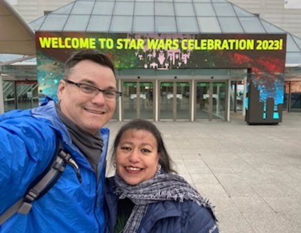 ValerieGoGo1's tweet photo. A year already? Where does the time go? 🥲 Day 1 of #SWCE https://t.co/oCKVdDrDrB