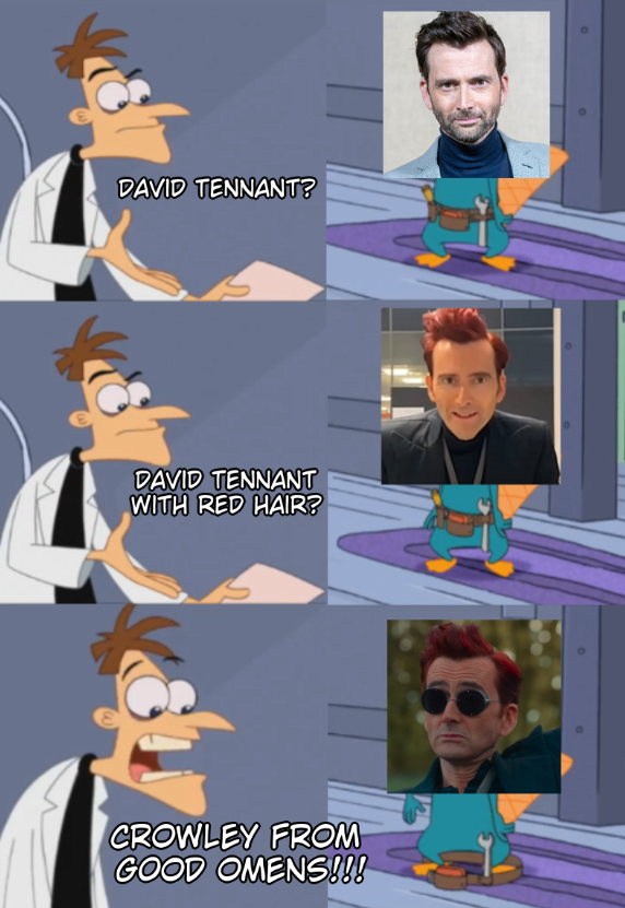I had to do this because HOW DOES HE DO THAT. #GoodOmens2