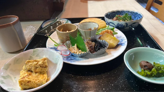 お宿のモーニング 