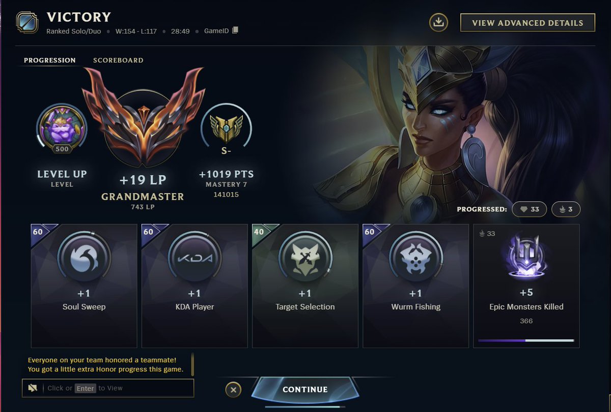 Number2Ginger's tweet image. Should be challenger for the first time ever on next ladder update. Karma OTP, 57% overall WR 63% Karma WR in less than 300 games starting from Emerald 1 after placements. 

Not washed.