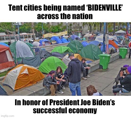 And every democrat contrived city has a Bidenville, normally called shitholes.