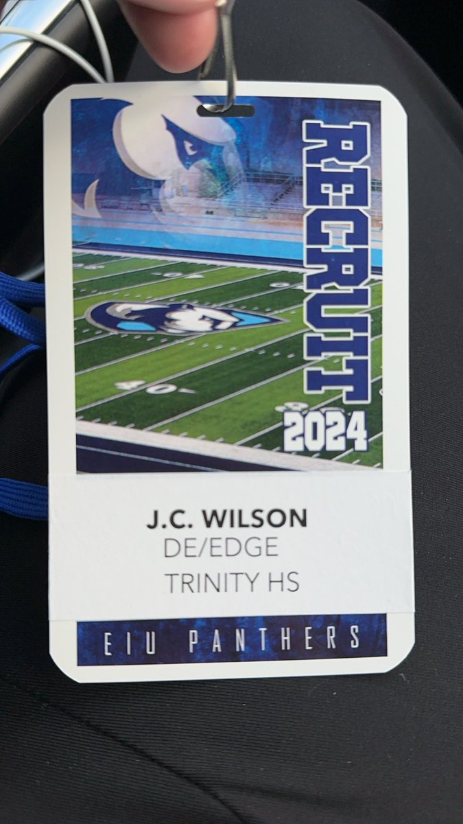 Thank you @FBCoachTaylor @CoachStrobel @CoachGeier_ for having me out today for junior day! It was great talking with the staff and to be on campus! Great to see what @EIU_FB is all about! @Aspirationsgym @TrinityHSFB @LozoIV @247Sports @SeanW_Rivals @SWiltfong_ @DeanthonyPerry