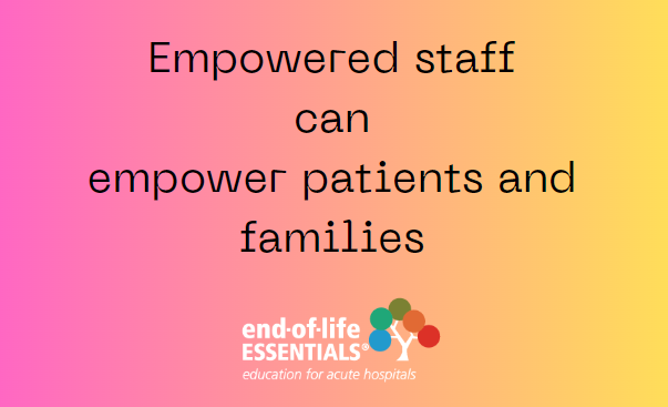 🔔Our project has a a suite of training resources purpose built for short and targeted training sessions for #HealthProfessionals. Free, peer-reviewed, & our most downloaded resources! Find them here👉 endoflifeessentials.com.au/Training-Resou…