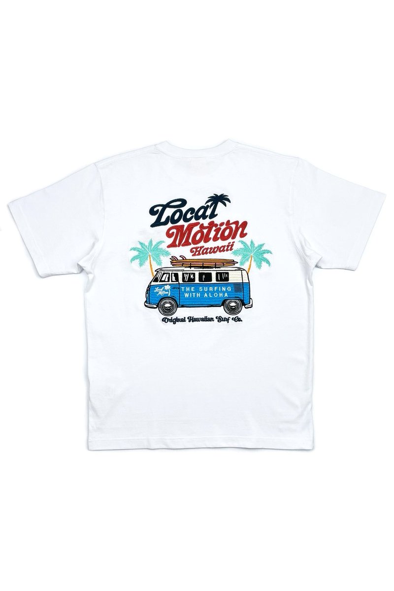 localmotion_jp's tweet photo. 【LOCAL MOTION】
VAN SWING STITCH TEE🌺
レトロモダンデザインでアイコニックなサーフバンを配した、ローカルモーションの代名詞とも言うべきグラフィックが魅力です😍✨
商品をチェック
▶︎https://t.co/I4Ha3s3VtP
#localmotion https://t.co/0oI9QoBCpQ