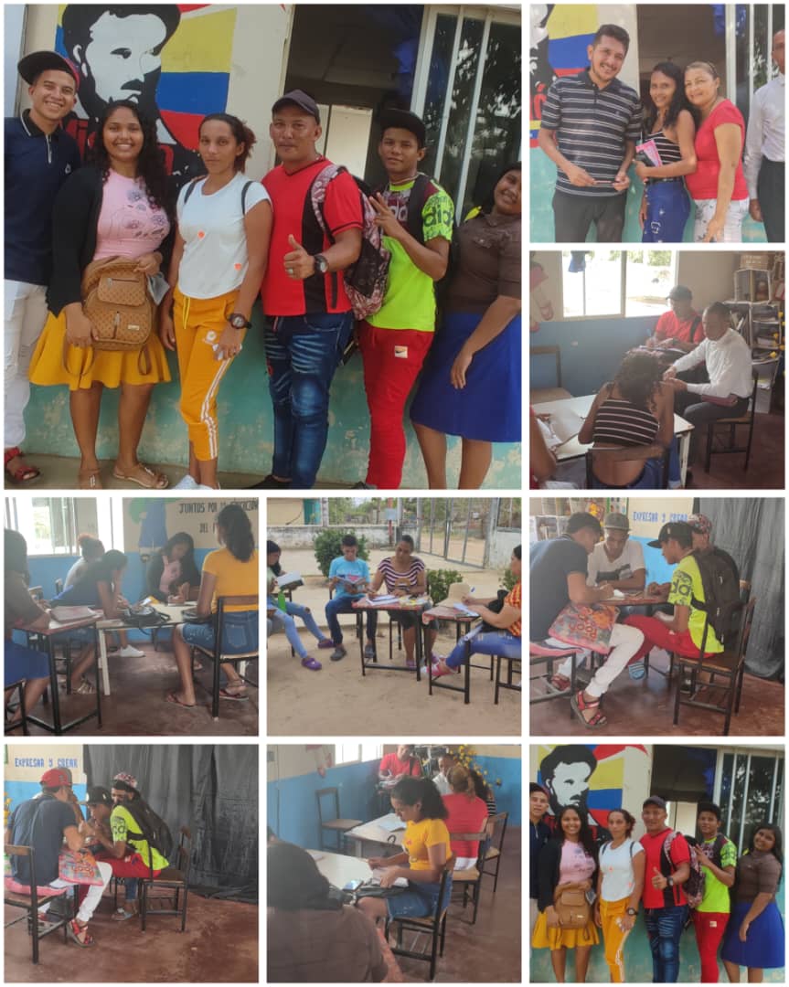 #7Abr | 🇻🇪 📢¡Misión Ribas Productiva Apure se encuentra activa en sus diferentes ambientes de clases, vencedores y vencedoras de la Base de Misiones Andrés Bello realizando actividad teórica con el fin de fortalecer las orientaciones de los Facilitadores.!
#VenezuelaSocialista