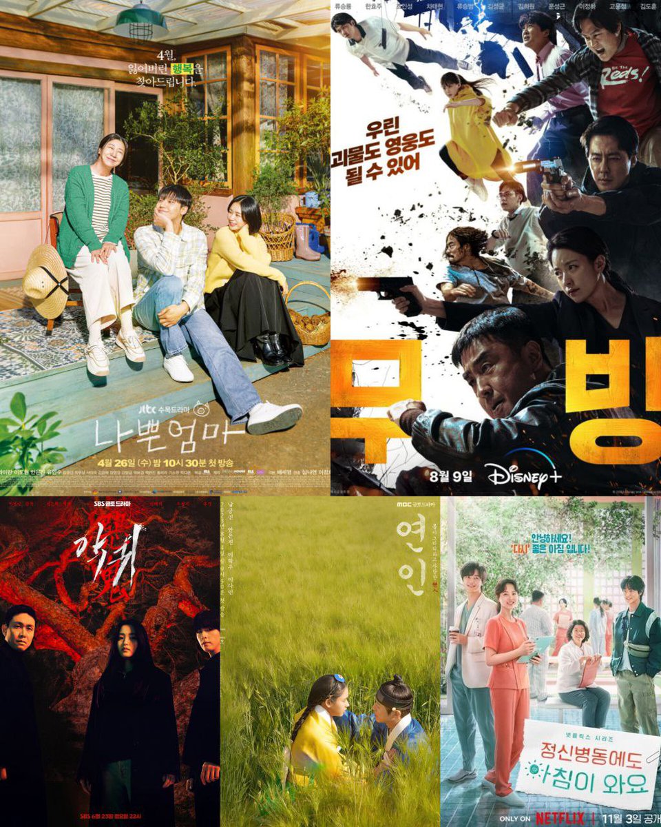 Nominasi Best Drama:

JTBC #TheGoodBadMother 
Disney+ #Moving
SBS #Revenant 
MBC #MyDearest 
Netflix #DailyDoseOfSunshine