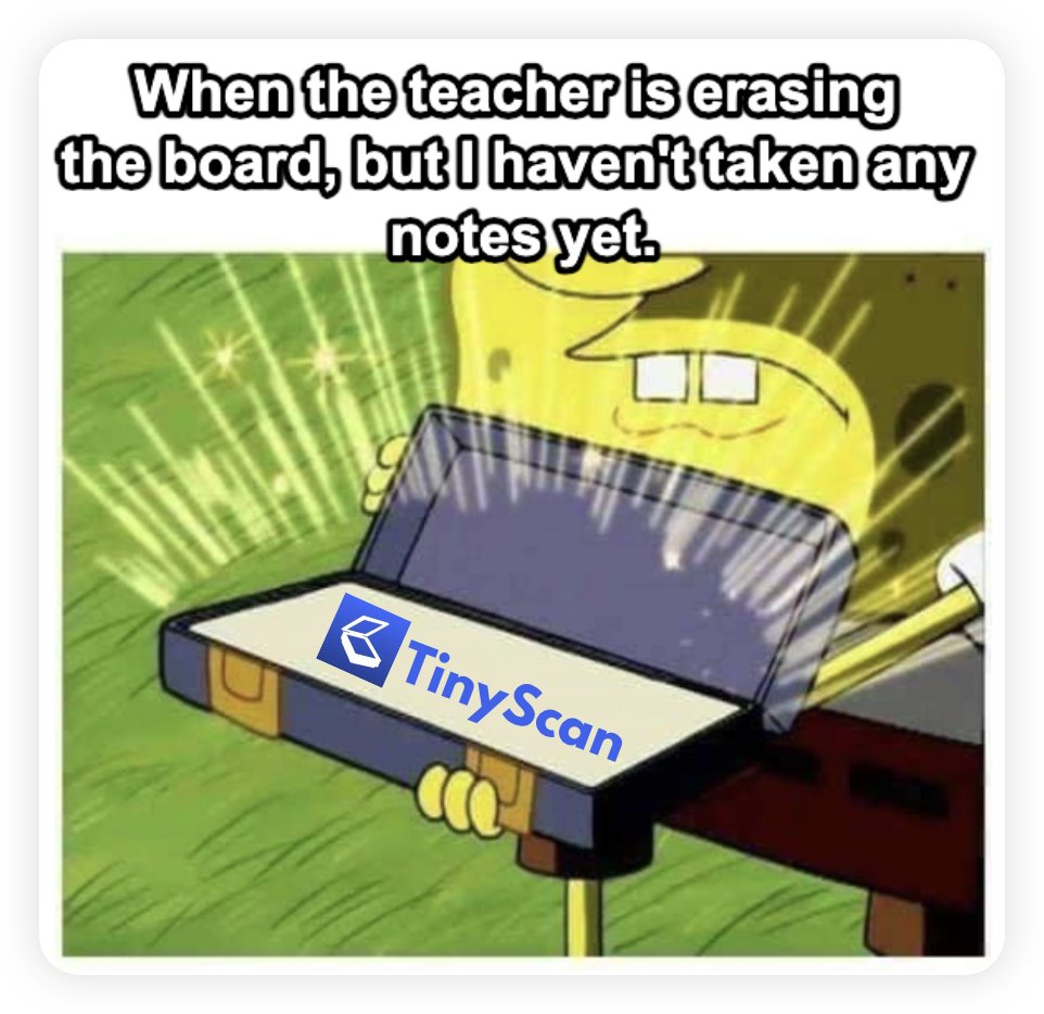 TinyScanner_app's tweet image. Scan anything anywhere with TinyScan😉