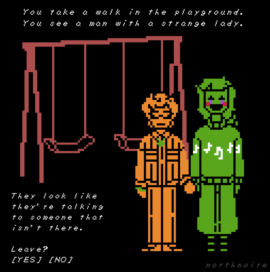 henry and charlie at the playground #FNAF #fnafau