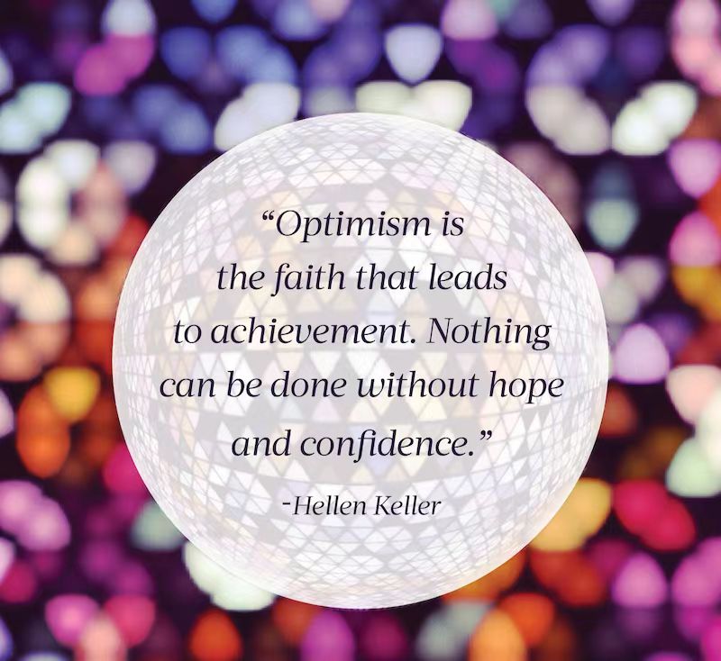 MonsterGirlV's tweet photo. Optimism is the faith that leads to achievement. Nothing can be done without hope and confidence.
~Helen Keller https://t.co/yOWCx2u7ES