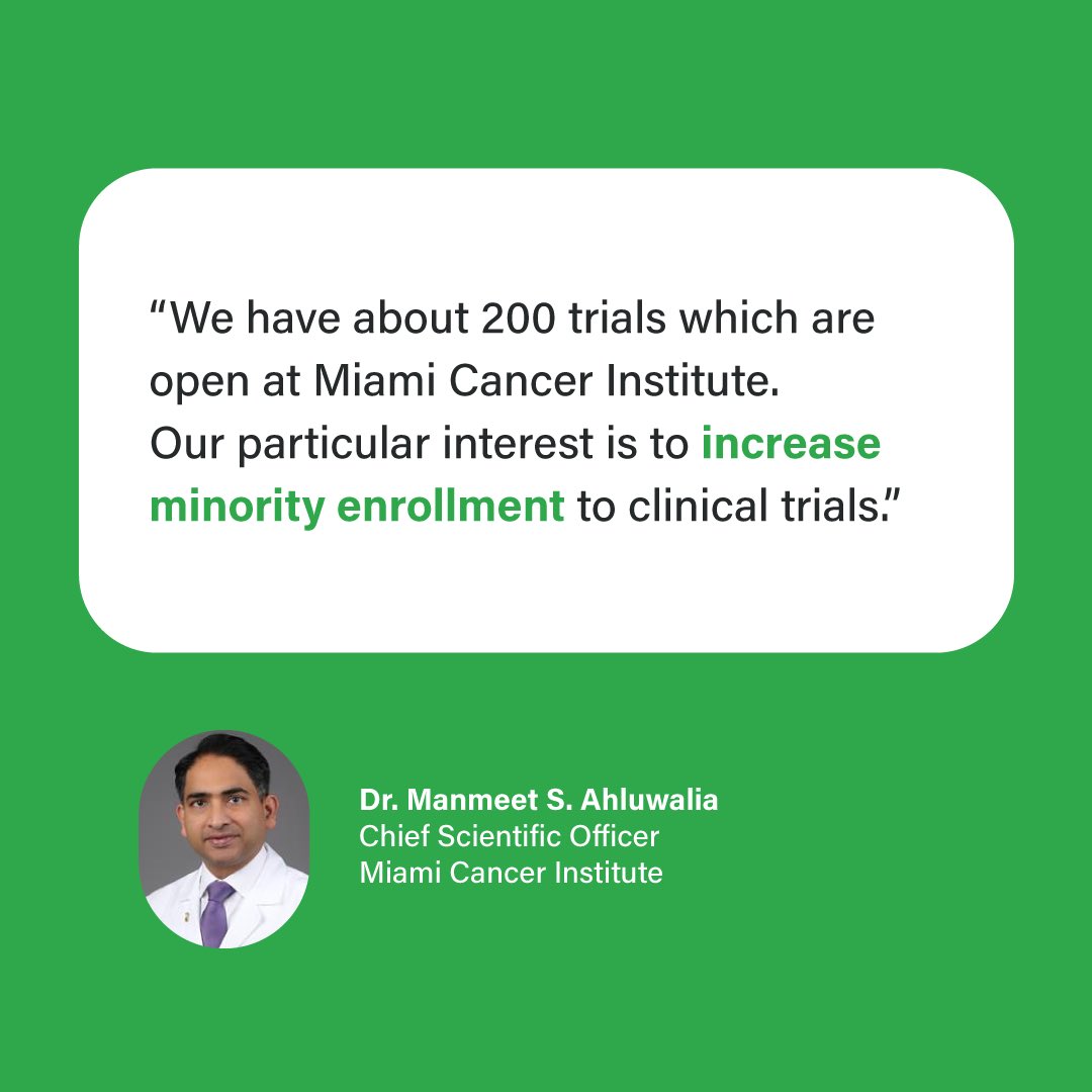 On #WorldHealthDay, we are proud to be working towards a healthier future...Broadening clinical trials is a crucial part of cancer care delivery—we currently have more than 200 oncology clinical trials at Baptist Health Cancer Care.💚➡️