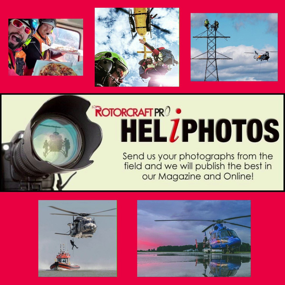 Have an amazing HeliPhoto? Want to be featured in our magazine? For consideration, send us your hi-res images along with your name, location and what's going on in the photo to the Editor via email: Lyn.Burks@rotorpro.com. #Helicopter #Helicopters #Pilot #HelicopterPilot