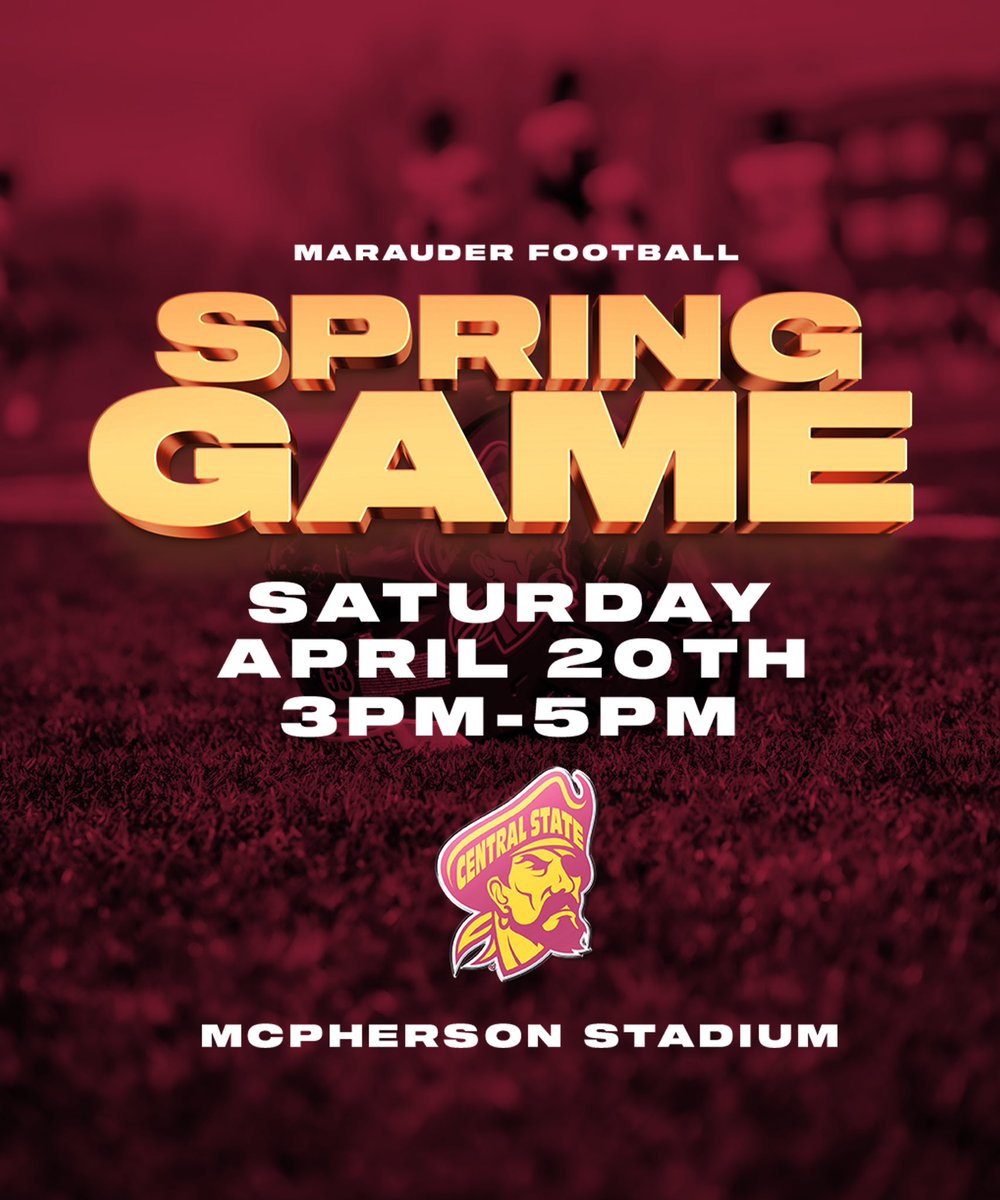 Come check out the Marauders this spring!
