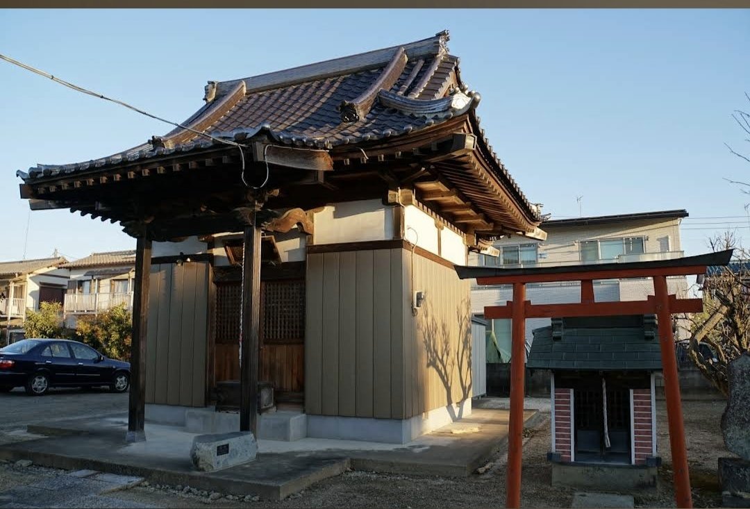 Sanctuaire tenman-gu fondée en 947 dans le quartier Nord de Yokohama dédié au poète michizane sugawara également connu sous le nom de (tenmangu). Et bien le sanctuaire a sacrément changé maintenant 😭 #RiseoftheRonin