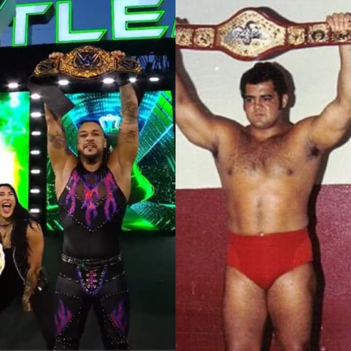 Congratulations to @ArcherOfInfamy first Puerto Rican World Champion in @WWE since Pedro Morales 50 years ago #WrestleMania