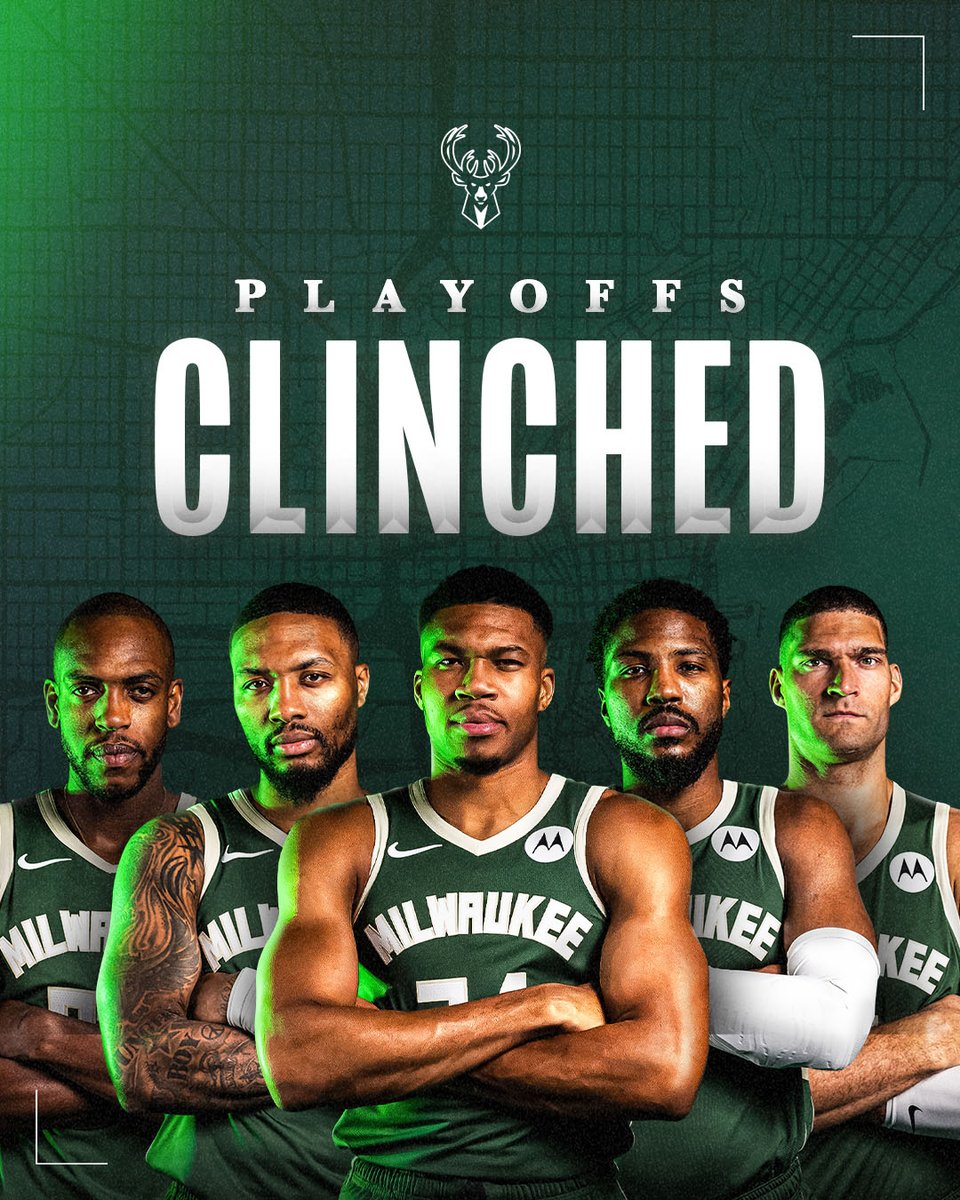 Bucks's tweet photo. Secured a spot.

#FearTheDeer https://t.co/8RafmqY63b