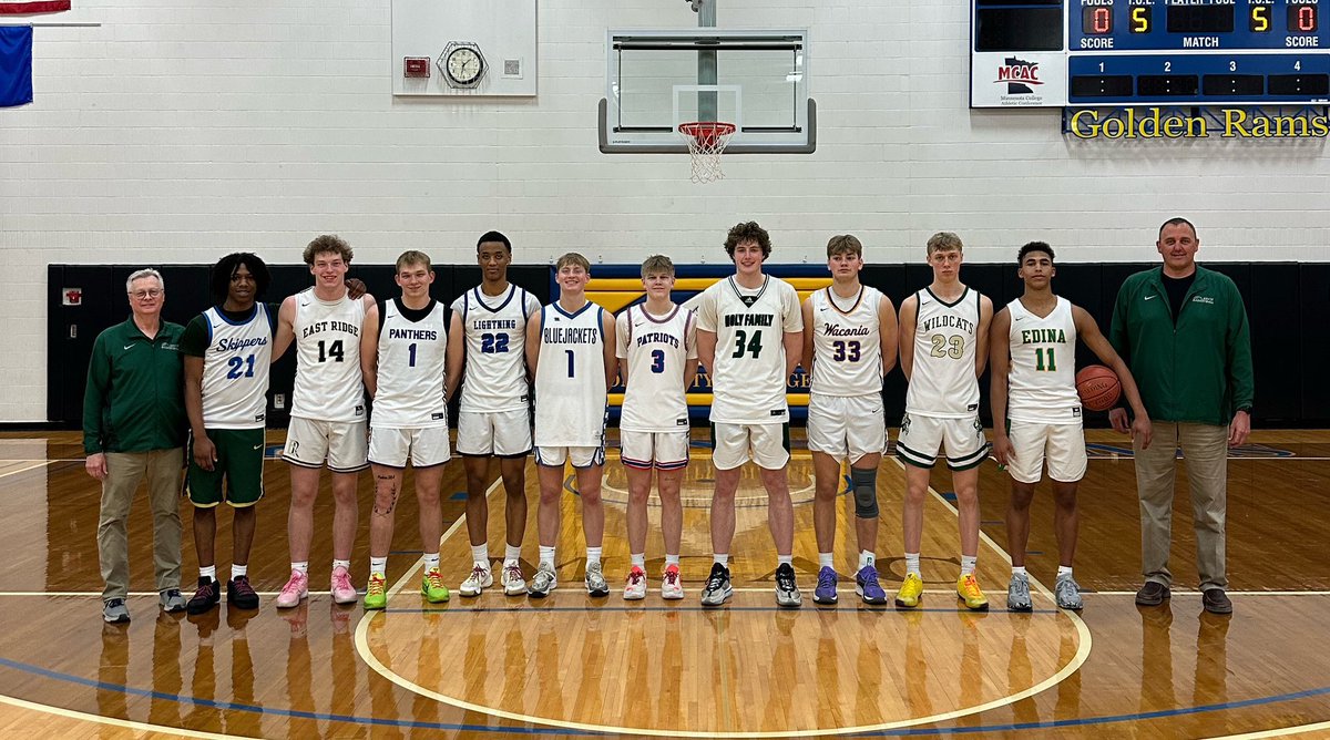 PTPConference's tweet image. Big weekend for the PTP Conference as @courneya_justin and @caidenswenby competed in the @MN_BCA All-Star Game.  Both were also awarded with their Academic All-State awards!  Congrats on great careers and thanks for representing the conference so well.