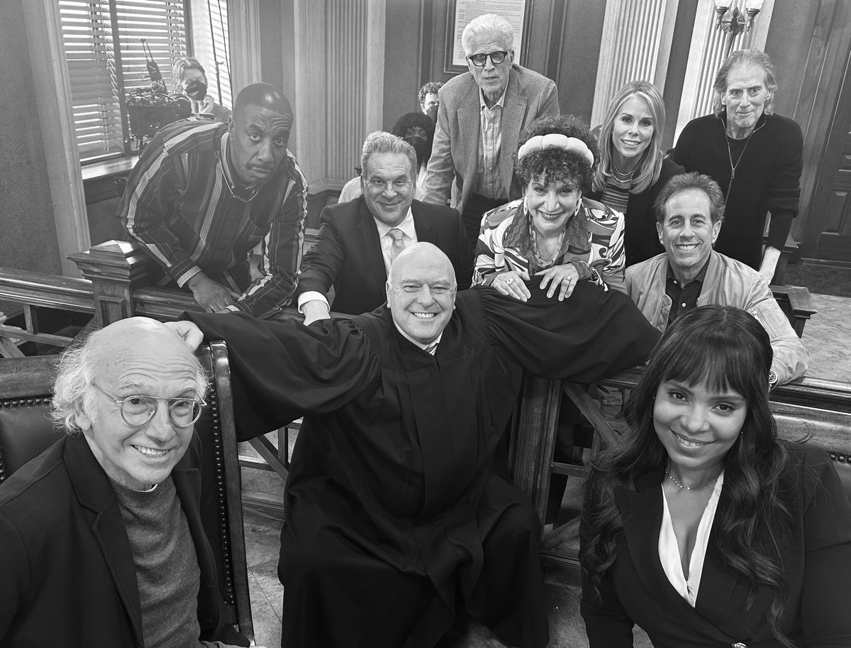 Just hanging with a few legends
#CurbYourEnthusiasm