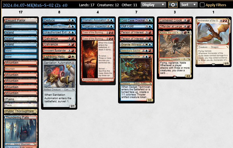 i got 11th place in the MOCS Open today, losing in rounds 5 and 10😥. i misbuilt my pool pretty badly (tricked by tolsimir), but i was able to sideboard into this and win most of the postboard games. GL to <a href="/_SeanGoddard_/">Sean Goddard</a> and <a href="/Tristan_MTG_/">Tristan Wylde-LaRue</a> in top8