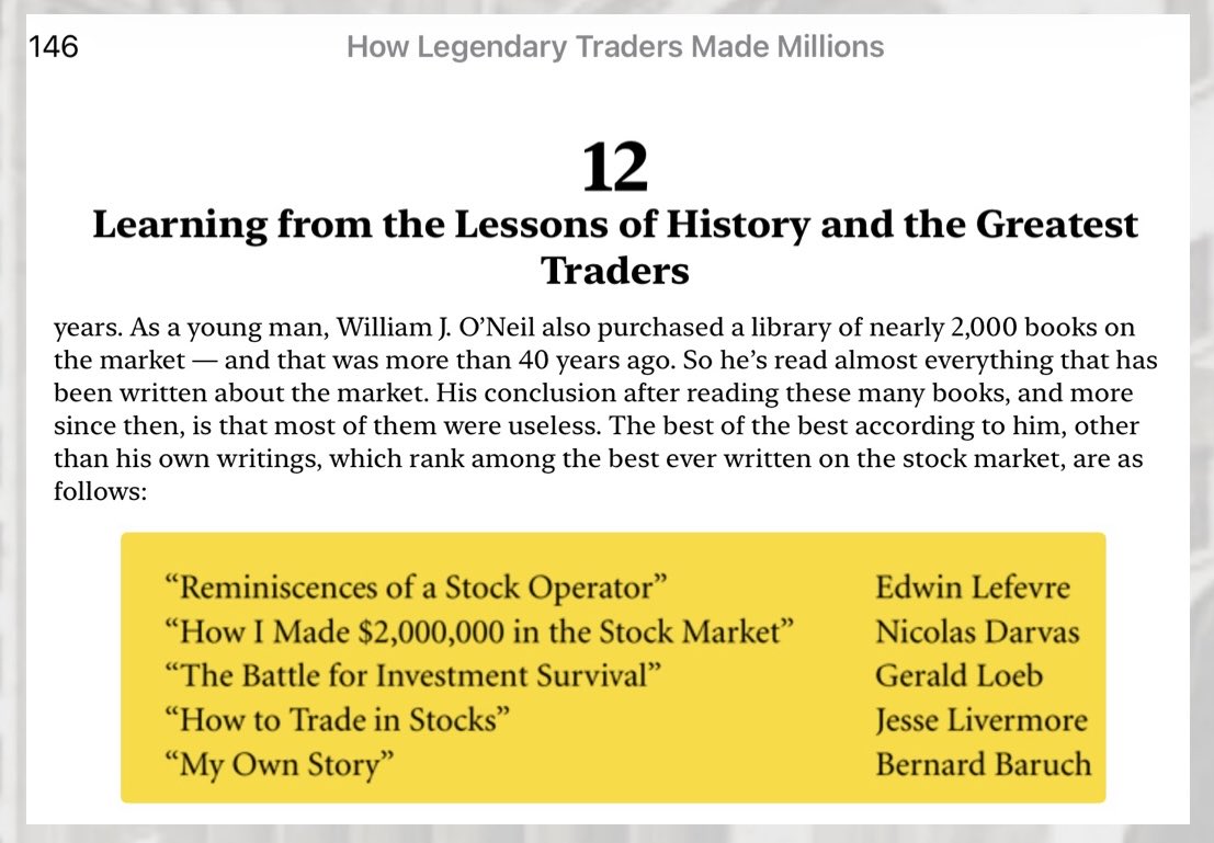 Legend William O’Neil on the 5 market books he mentioned that had the most impact on him.