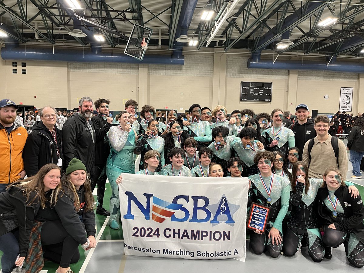 CONGRATS to Cranston’s Combined Percussion Performance NESBA Scholastic Marching A Champions!