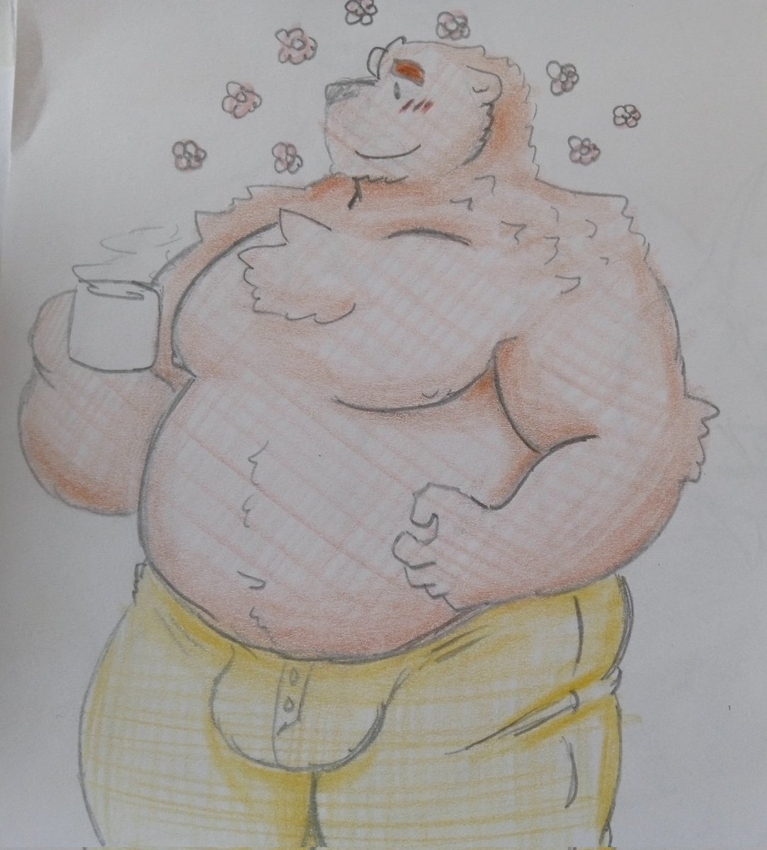 I was cleaning my bedroom and I found this really old Mr. Burr sketch 👀