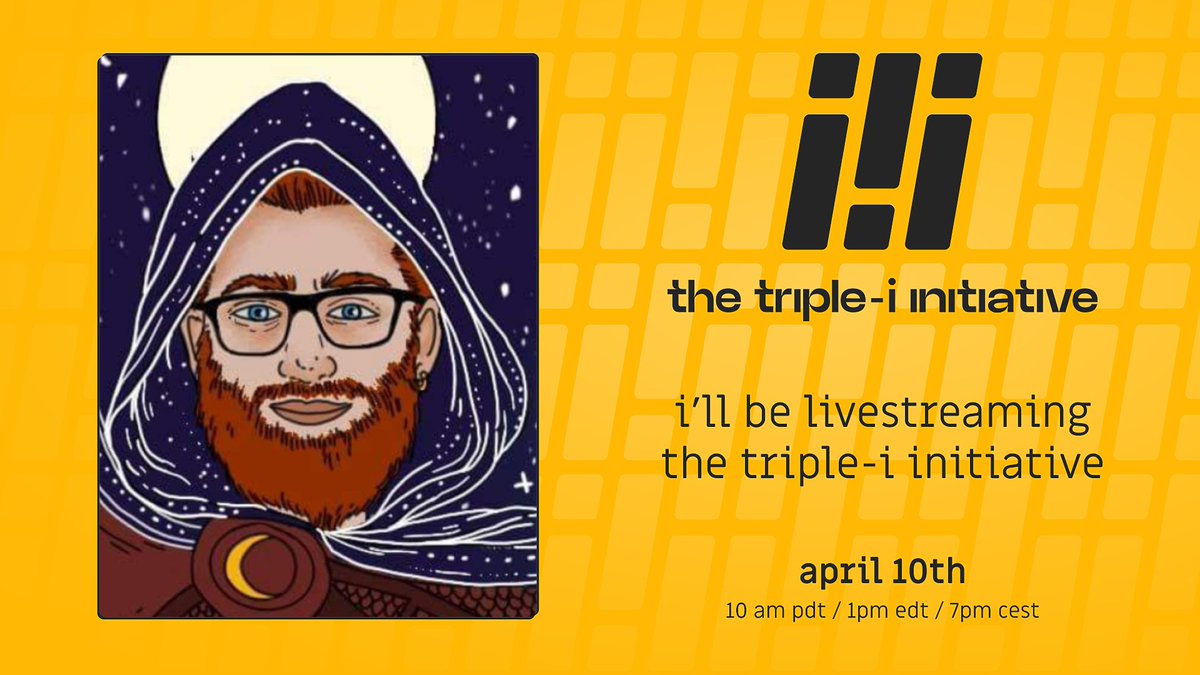 Come check out a new indie game showcase from the devs behind Slay the Spire, Hyper Light Drifter, Vampire Survivor, and more with me on twitch.tv/trulyrawesome on Wednesday, April 10th at 1PM EDT!

Check out <a href="/iii_initiative/">The Triple-i Initiative</a> at youtube.com/@iii_initiative &amp; twitch.tv/iii_initiative