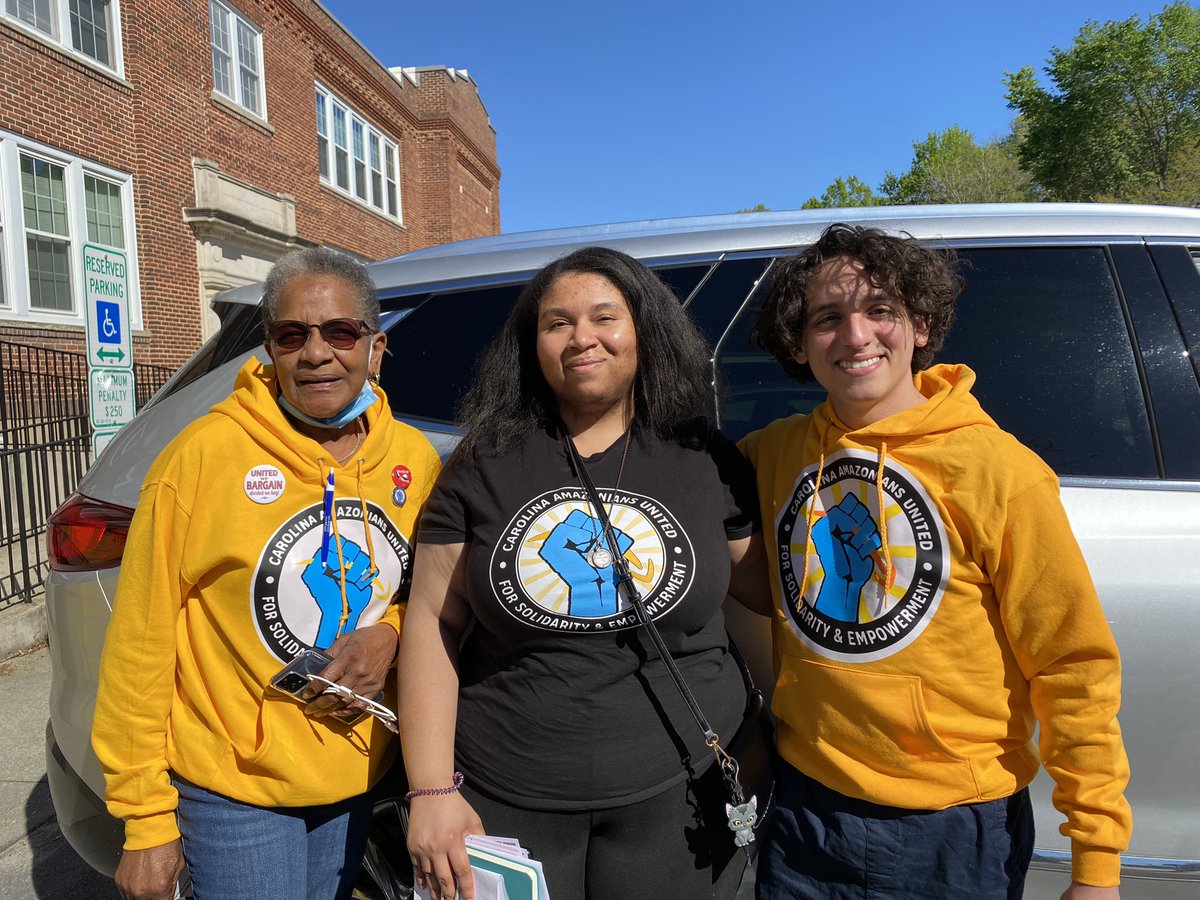 Today CAUSE leadership had the opportunity to host the film team for ‘Union’, who tracked the succesful Unionization efforts at JFK8 in Staten Island. A union is coming to Garner, North Carolina at RDU1. Don’t blink. #dontquitorganize