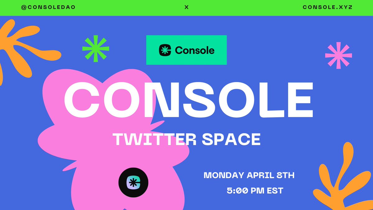 Big growth week hitting 5,500 users! Let’s celebrate tomorrow with our Console Community Calls! ⬇️ ✨ 20k Match Fund ✨ Collabs with Boys Club, SheFi, + more ✨ Big feature announcement for May We would love to have you, set reminder below 💜