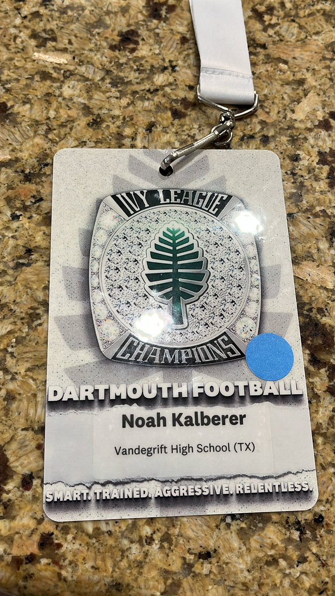 Noah Kalberer (@noahkalberer) on Twitter photo Thank you <a href="/CoachJoeCas/">Joe Castellitto</a> for the invite out to Dartmouth for a spring practice! I learned a lot about <a href="/DartmouthFTBL/">Dartmouth Football</a> and had a great time!
<a href="/RecruitVandyFB/">Vandegrift HS Football Recruiting 🐍</a> <a href="/VHSFootball/">Vandegrift Football</a> <a href="/RecruitsCenTex/">Coach Jimmy Andrews</a> @OneOnOneTX Thank you <a href="/CoachJoeCas/">Joe Castellitto</a> for the invite out to Dartmouth for a spring practice! I learned a lot about <a href="/DartmouthFTBL/">Dartmouth Football</a> and had a great time!
<a href="/RecruitVandyFB/">Vandegrift HS Football Recruiting 🐍</a> <a href="/VHSFootball/">Vandegrift Football</a> <a href="/RecruitsCenTex/">Coach Jimmy Andrews</a> @OneOnOneTX