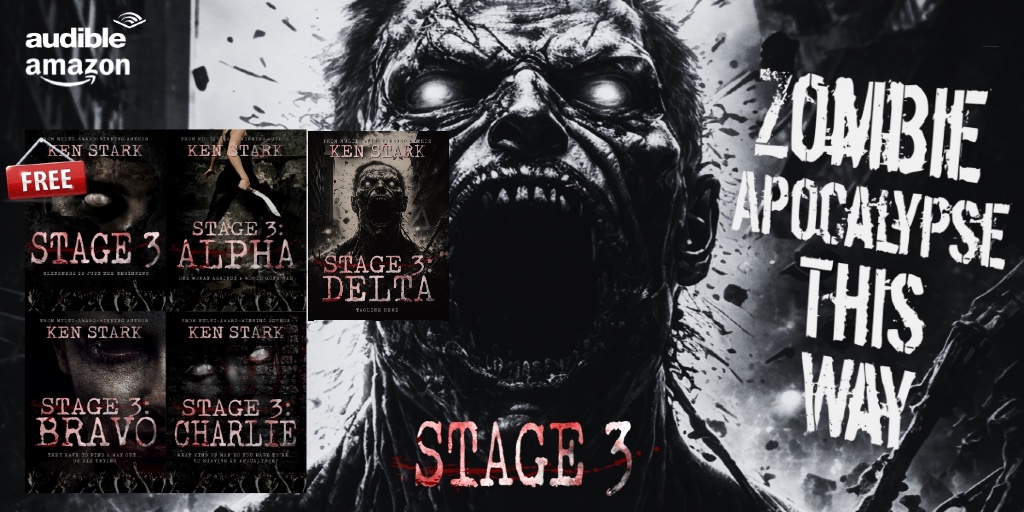 'The action is relentless, carefully orchestrated and entirely captivating.'

👉getbook.at/stage3series

All #stage3series books are FREE on Kindle Unlimited

#HORROR #mustread #FREE #kindleunlimited #TheWalkingDead #zombie #thriller #suspense #kindlebooks #bookworms #zombies