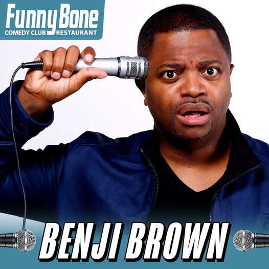 Benji Brown is performing at the Funny Bone!
🎙️ April 12-14