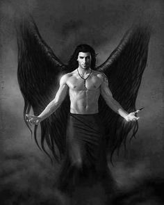 My dark angel, Weaver of fate, Origin of twilight tempest, Now plunged into repentance. A frenzy of crazy clockwork, Gradients of apologies Fall onto deaf ears. He's locked out, So I invite him in, And the taste of his sin Is divine.