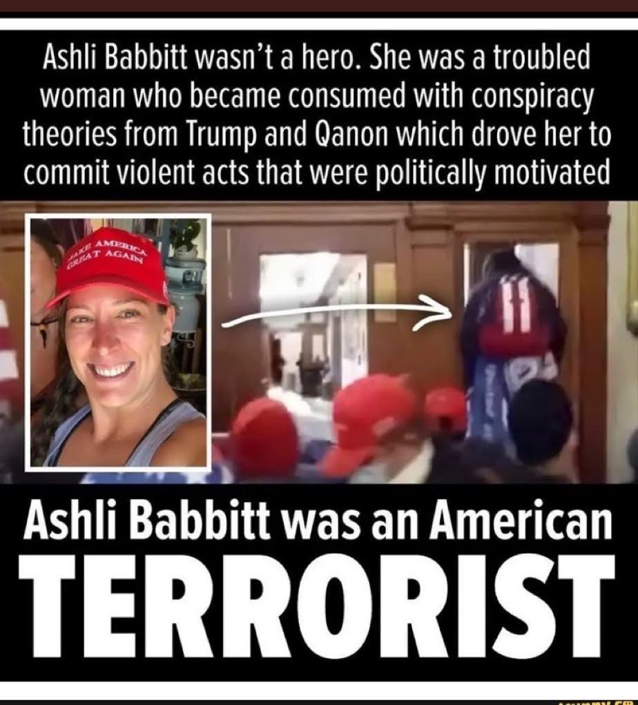 @Sky_Lee_1 Babbitt WAS a terrorist‼️ #InsurrectionHasConsequences