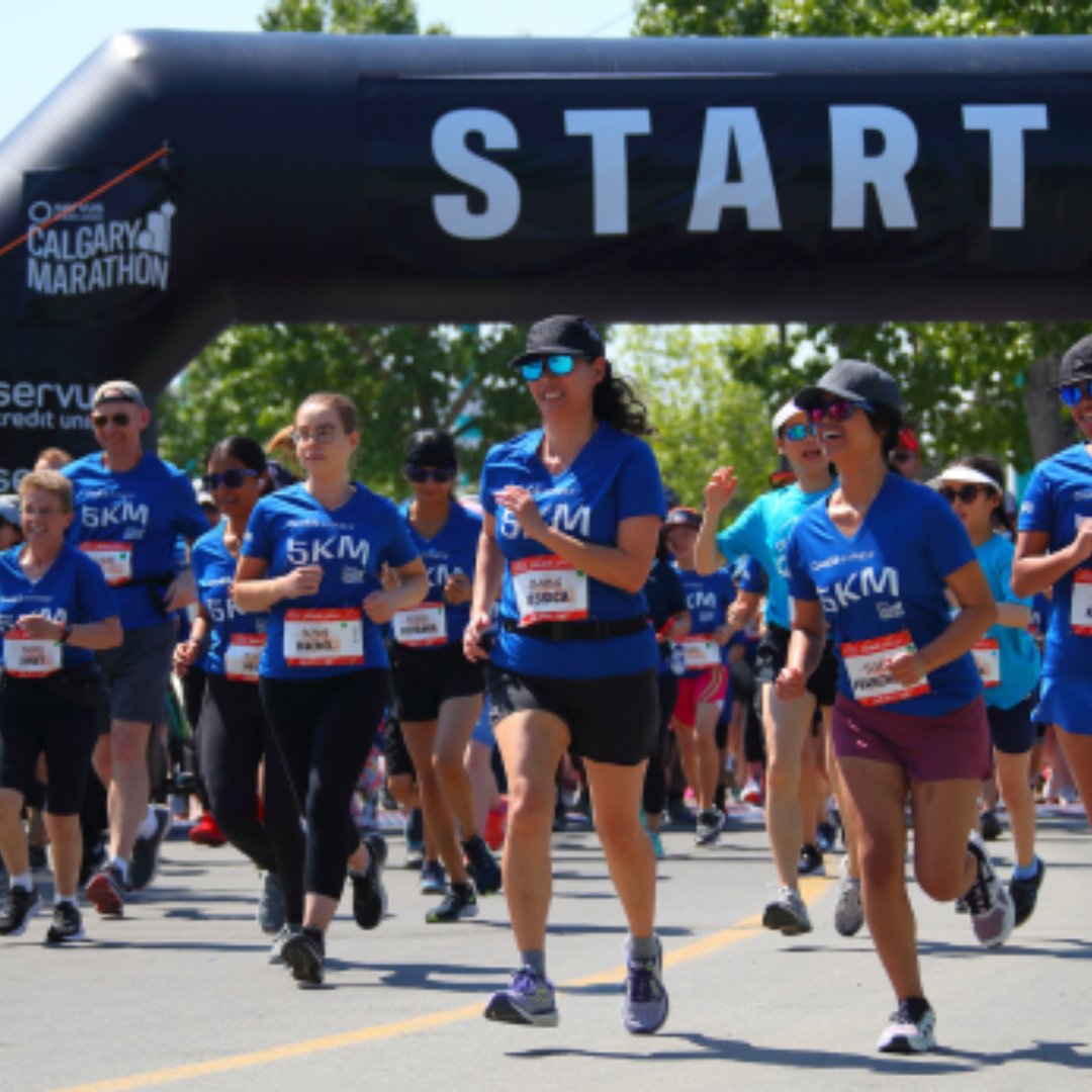 Are you planning to run in the @calgarymarathon on May 26th? Don't forget to signup for the Charity Challenge and help support charities like Discovery House with your run! #yycrun #runyyc