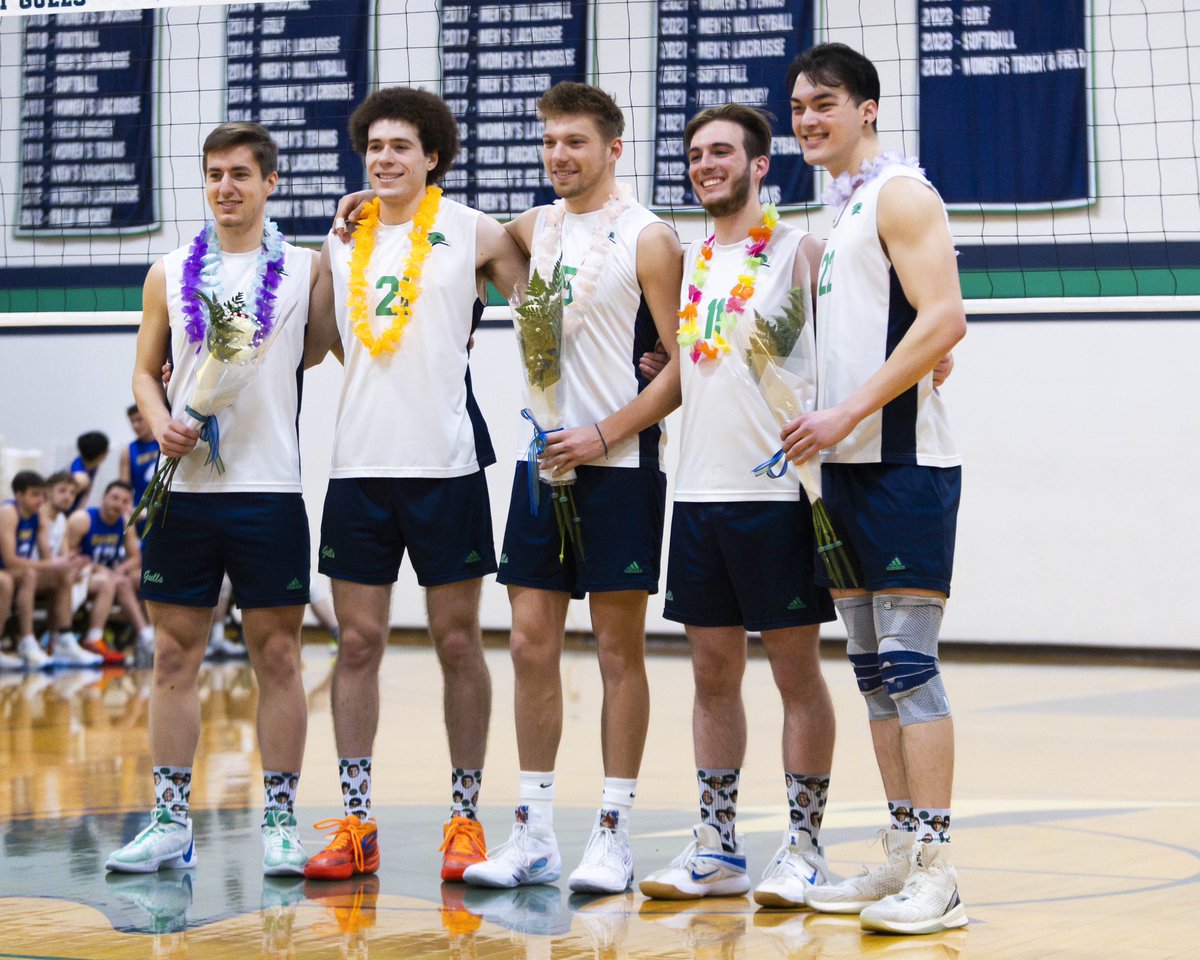 EC_Observer's tweet image. MULTIMEDIA -
Yesterday Men’s Volleyball faced against SUNY Poly for Senior Night. The Gulls won 3-0 with a sweep for Senior Night. Congratulations to seniors Gavin, Corey, Aidan, Logan and Dean! To view more exclusive images visit endicottobserver.com 

#ecgulls #endicott