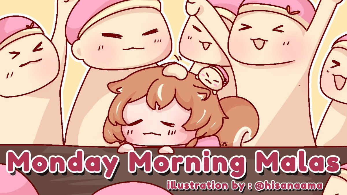 OHAWWROOO GOZAIMALAS EVERYONEEE ~!!!
Today is Monday, it means it's time for Monday Malas Morning again ~
😌✨✨✨✨✨✨
How's your morning so far ?
Join the stream to be malas together !

8 April 2024 - 9 AM (GMT+7) / 11.00 JST

Link : https://t.co/YI6q7BqmMw 