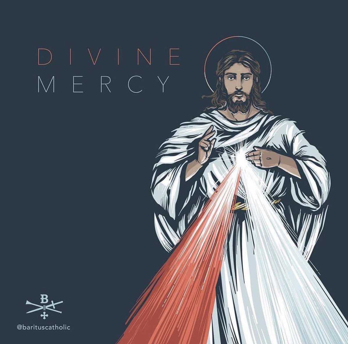 Happy Divine Mercy Sunday! Illustration Credit: @BaritusCatholic