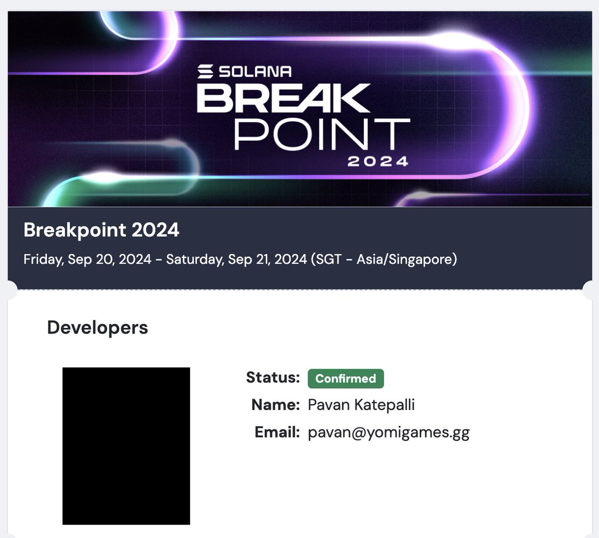Just registered for #Breakpoint2024!