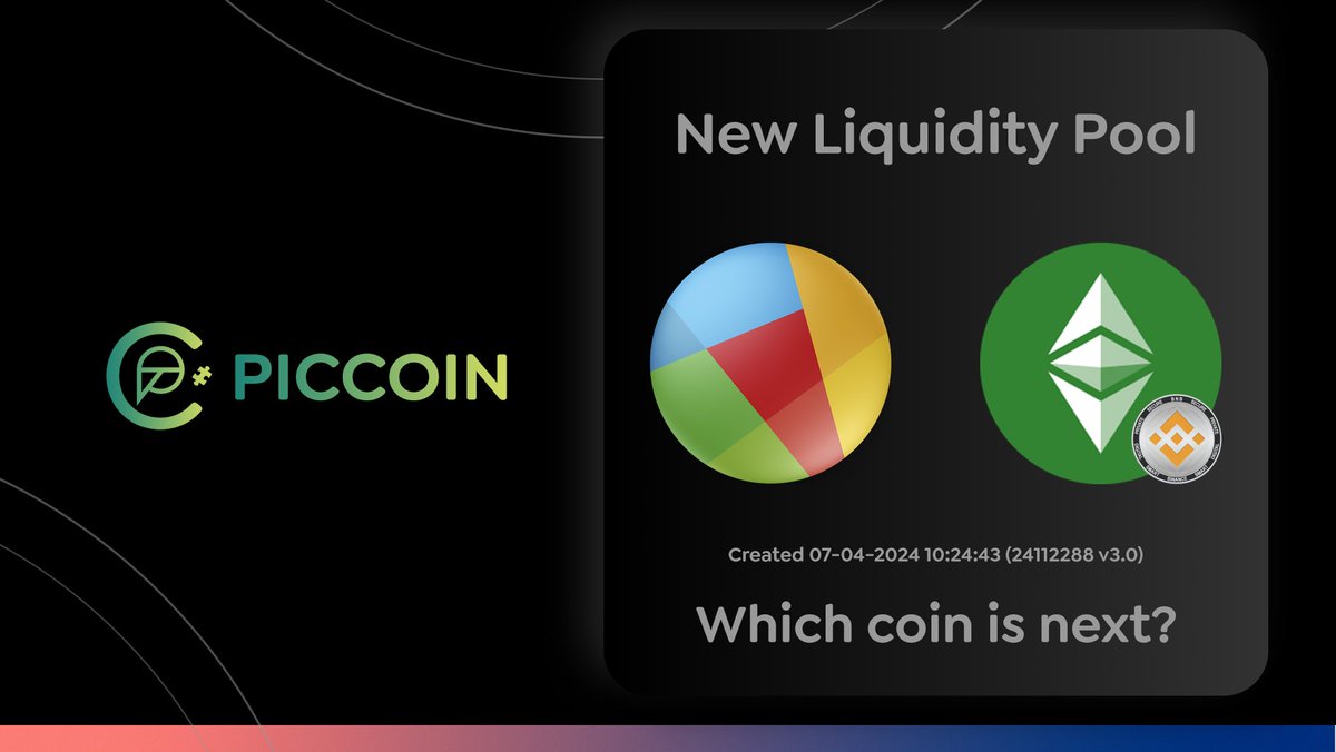 🧩 Official Coin PIC-TRADE | PICCOIN tweet media