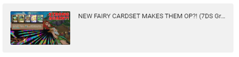 BrodanGames's tweet photo. A new fairy cardset hell yeah! Any excuse to use fairies XD https://t.co/lrwCBaAwiK