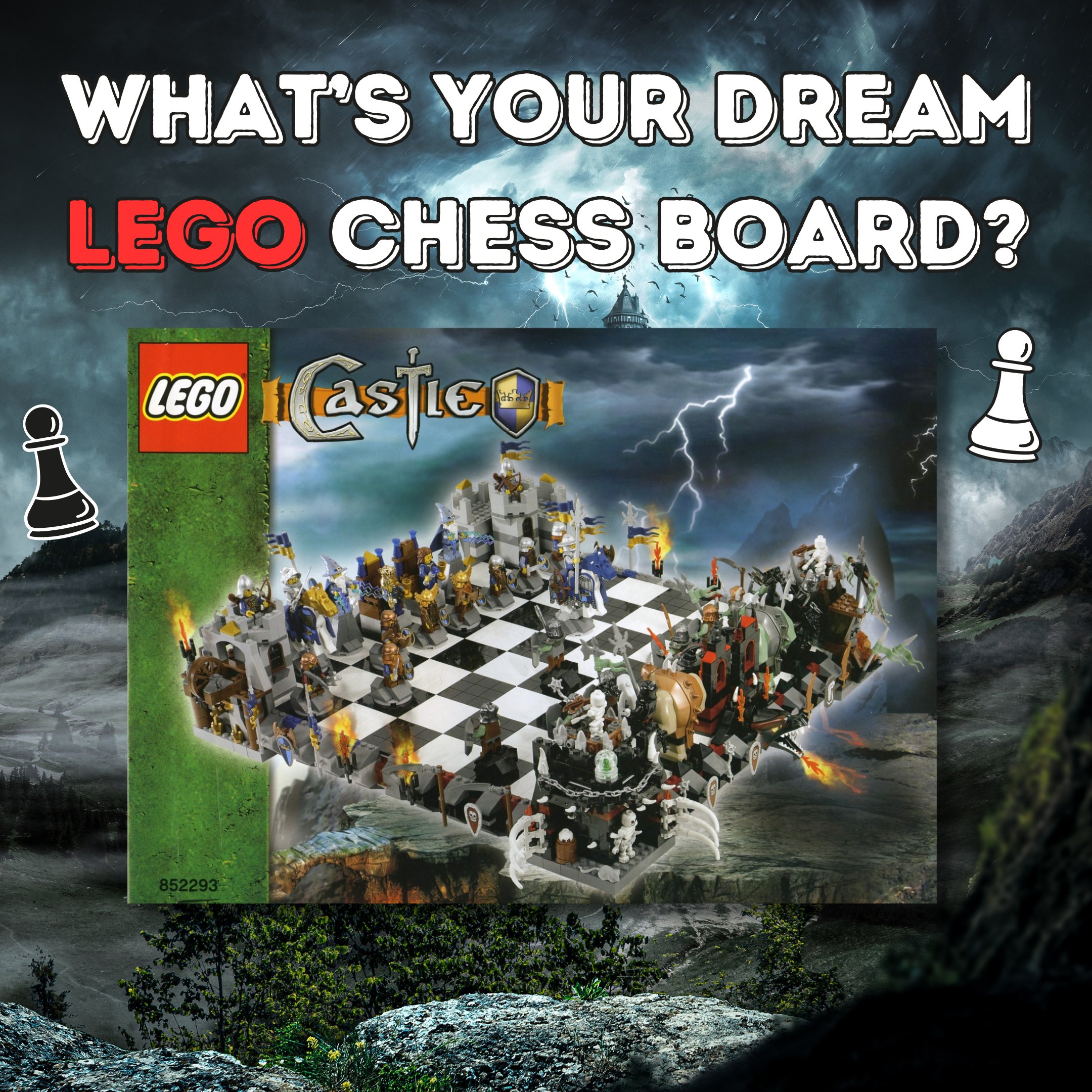 Blocks magazine on X Checkmate What s your dream playable LEGO Chess board set The LEGO Group has a long history with chess sets even a LEGO Chess video game was released