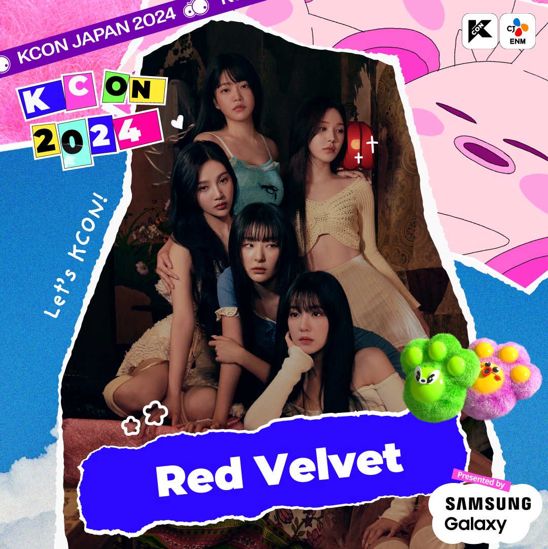 [#KCONJAPAN2024] LINEUP : Red Velvet ⭐5/11(SAT) 𝐌 𝐂𝐎𝐔𝐍𝐓𝐃𝐎𝐖𝐍 𝐒𝐓𝐀𝐆𝐄 #RedVelvet #레드벨벳 @RVsmtown 🎈2024.05.10 - 05.12 🎫 bit.ly/3vrYG1I ✨Let’s #KCON!