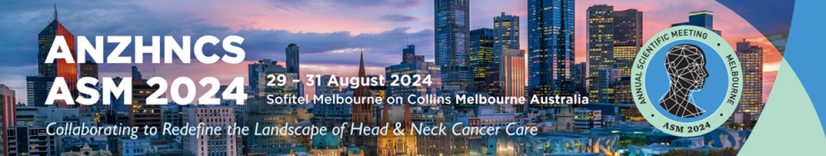 Registrations are now open to join us for the upcoming ANZHNCS ASM in August! We are also accepting abstract submissions with a closing date on 28 April. Visit our website for further information - vist.ly/we37