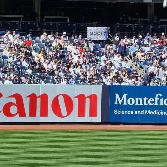 Did Goonz make it onto the Yankees broadcast today? 👀