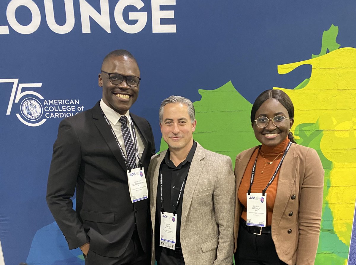 ujebubechukwu's tweet image. Feel blessed to have connected with the amazing and jovial @JasonKatzMD today!!! 🔥. 
#ACC24 has truly been inspiring! 🙏🏾
#ACCIMProgram