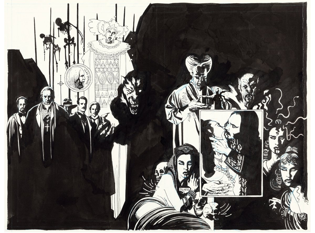 BRAM STOKER'S DRACULA by @artofmmignola Happy Birthday, Francis Ford Coppola!