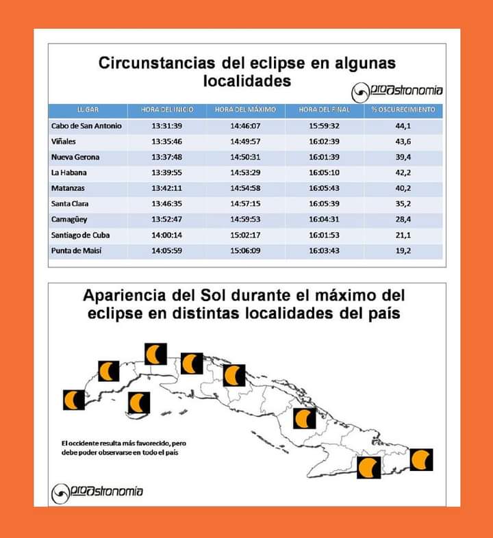 islavisionicrt's tweet photo. @islavisionicrt @RIslavision @PIslavision @elpinero52
El eclipse parcial de sol el lunes 8 de abril podrá apreciarse en todo el país, aunque la región occidental será la más favorecida. #EclipseParcialDeSol https://t.co/MBwycDF7qt